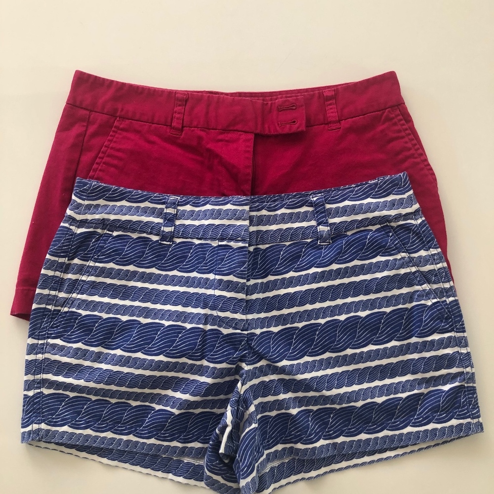 2 Pairs of Vineyard Vines Shorts - Size 6